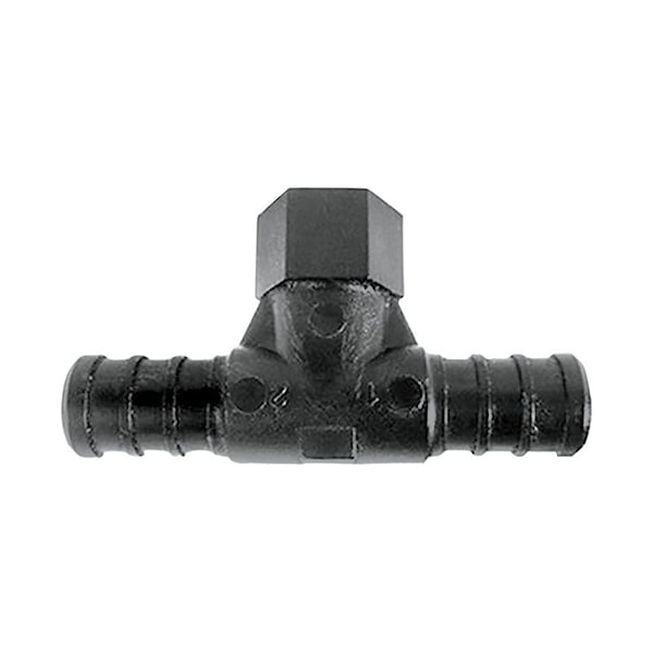 Flair-It Flair-It Ecopoly 1/2 in. PEX Barb X 1/2 in. D PEX Plastic Tee, PK5 32834 - main